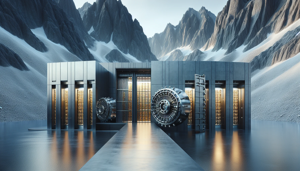 Secure precious metal storage facility