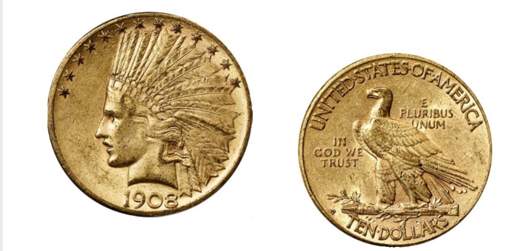 1908 indian gold eagles coin is IRS eligible as part of a gold ira investment